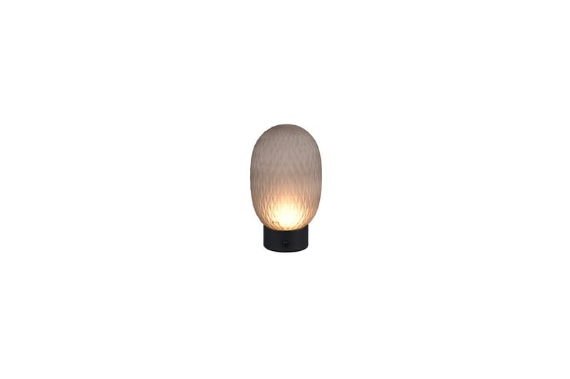Bordlampe genopladelig TRIO Facette Mat sort/røg - Mat sort/røg - Belysning - Lamper & indendørsbelysning - Sengelampe - Sengelampe bord