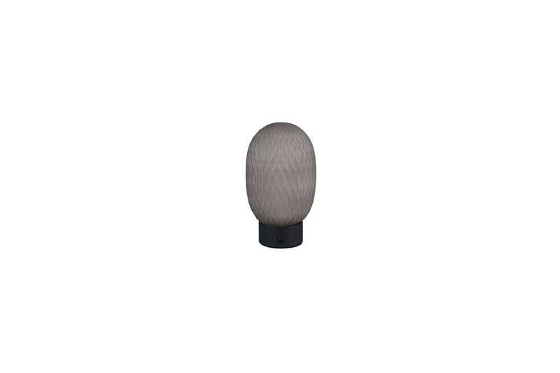 Bordlampe genopladelig TRIO Facette Mat sort/røg - Mat sort/røg - Belysning - Lamper & indendørsbelysning - Sengelampe - Sengelampe bord