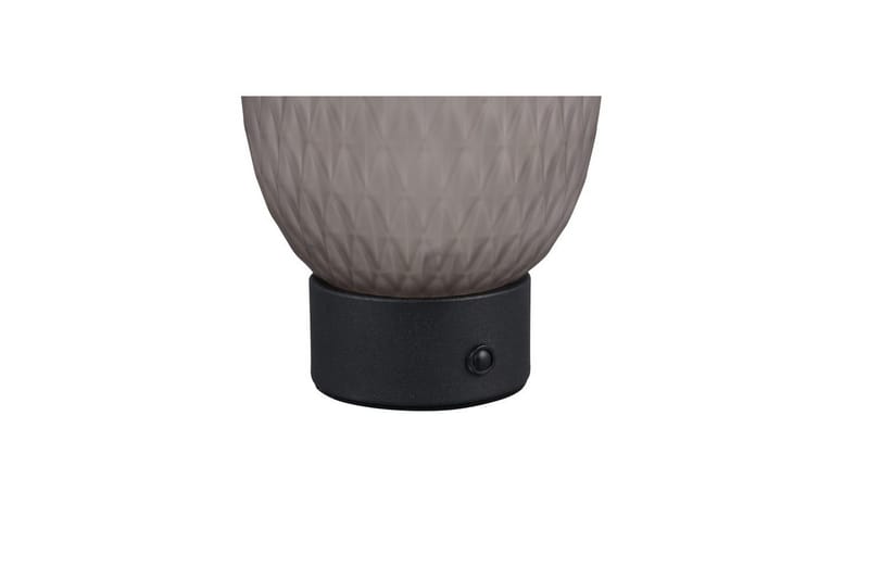 Bordlampe genopladelig TRIO Facette Mat sort/røg - Mat sort/røg - Belysning - Lamper & indendørsbelysning - Sengelampe - Sengelampe bord