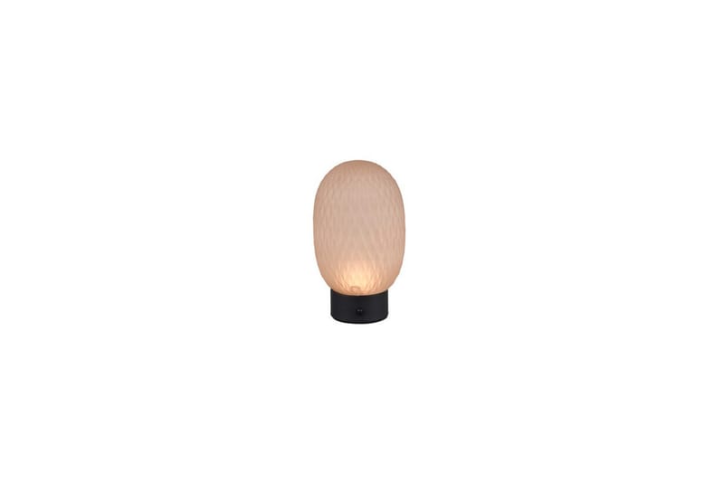 Bordlampe genopladelig TRIO Facette Matsort/amber - Matsort/amber - Belysning - Lamper & indendørsbelysning - Sengelampe - Sengelampe bord