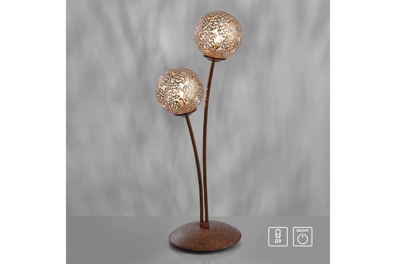 Bordlampe Greta - 16x52x20 cm - Belysning - Lamper & indendørsbelysning - Sengelampe - Sengelampe bord