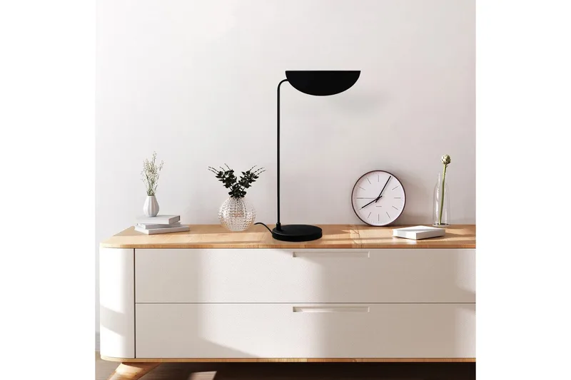 Bordlampe Hjørne Sort - Sort - Belysning - Lamper & indendørsbelysning - Sengelampe - Sengelampe bord