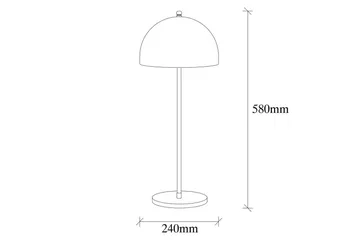 Bordlampe Kumara Rany / Sort - Rany / Sort - Belysning - Lamper & indendørsbelysning - Sengelampe - Sengelampe bord