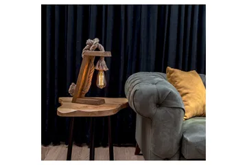 Bordlampe Lumina Brun / Rany - Brun/Guld - Belysning - Lamper & indendørsbelysning - Sengelampe - Sengelampe bord