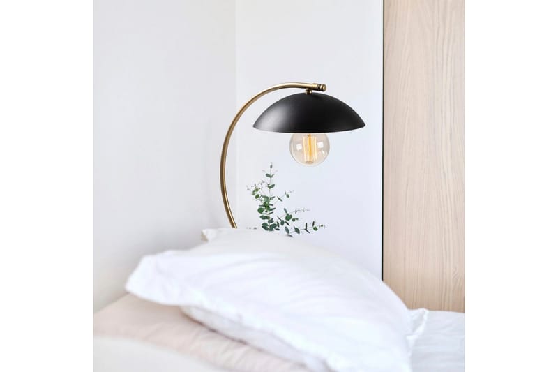 Bordlampe Mast Sort / Rany - Guld/Sort - Belysning - Lamper & indendørsbelysning - Sengelampe - Sengelampe bord