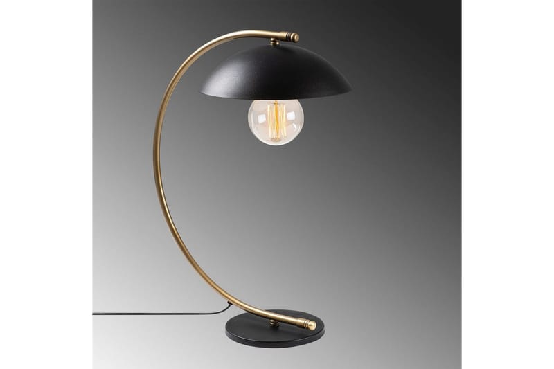 Bordlampe Mast Sort / Rany - Guld/Sort - Belysning - Lamper & indendørsbelysning - Sengelampe - Sengelampe bord