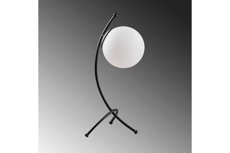 Bordlampe Melra Sort / Hvid - Sort / Hvid - Belysning - Lamper & indendørsbelysning - Sengelampe - Sengelampe bord