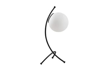 Bordlampe Melra Sort / Hvid - Sort / Hvid - Belysning - Lamper & indendørsbelysning - Sengelampe - Sengelampe bord