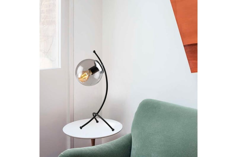 Bordlampe Melra Sort - Sort - Belysning - Lamper & indendørsbelysning - Sengelampe - Sengelampe bord