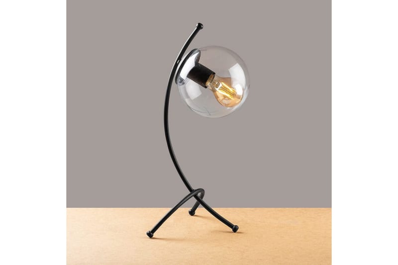 Bordlampe Melra Sort - Sort - Belysning - Lamper & indendørsbelysning - Sengelampe - Sengelampe bord