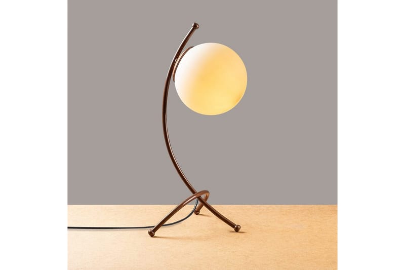 Bordlampe Melra Vintage / Hvid - Vintage / Hvid - Belysning - Lamper & indendørsbelysning - Sengelampe - Sengelampe bord