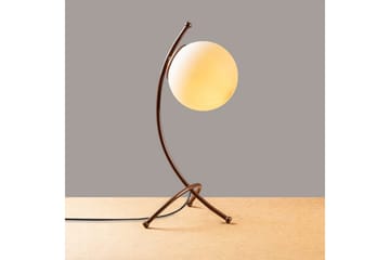 Bordlampe Melra Vintage / Hvid - Vintage / Hvid - Belysning - Lamper & indendørsbelysning - Sengelampe - Sengelampe bord