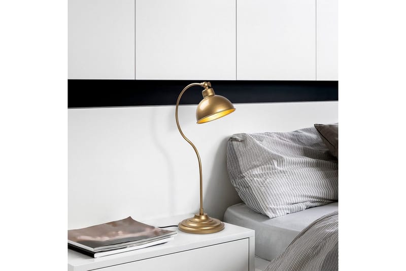 Bordlampe Moonridge Rany - Guld - Belysning - Lamper & indendørsbelysning - Sengelampe - Sengelampe bord