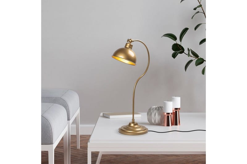 Bordlampe Moonridge Rany - Guld - Belysning - Lamper & indendørsbelysning - Sengelampe - Sengelampe bord