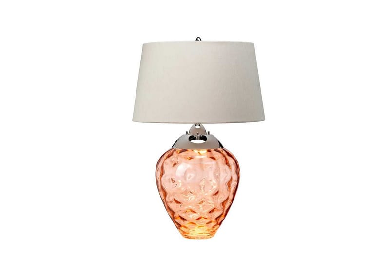 Bordlampe Quintiesse Samara Laksefarvet - Laksefarvet - Belysning - Lamper & indendørsbelysning - Sengelampe - Sengelampe bord