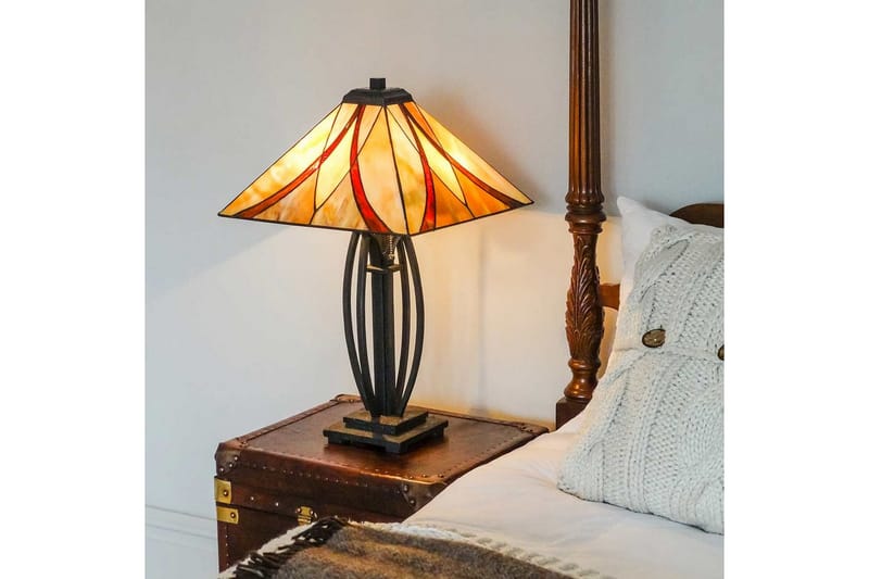 Bordlampe Quoizel Asheville - Belysning - Lamper & indendørsbelysning - Sengelampe - Sengelampe bord