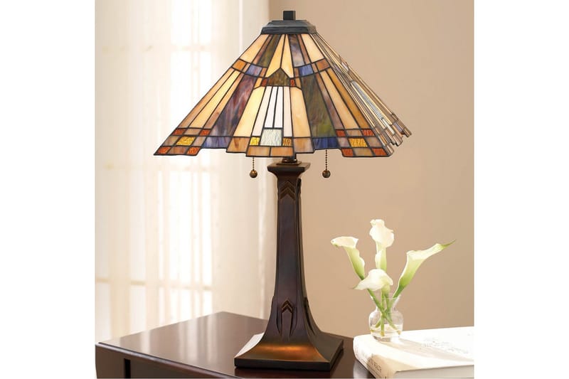 Bordlampe Quoizel Inglenook - Belysning - Lamper & indendørsbelysning - Sengelampe - Sengelampe bord