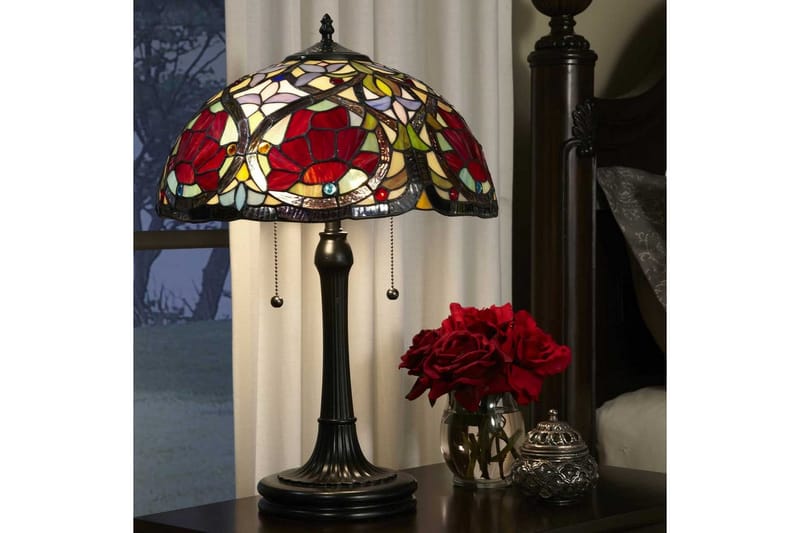 Bordlampe Quoizel Larissa - Belysning - Lamper & indendørsbelysning - Sengelampe - Sengelampe bord