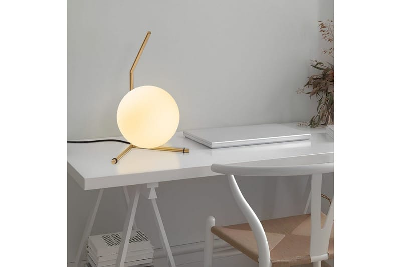 Bordlampe Rathi Rany - Guld - Belysning - Lamper & indendørsbelysning - Sengelampe - Sengelampe bord