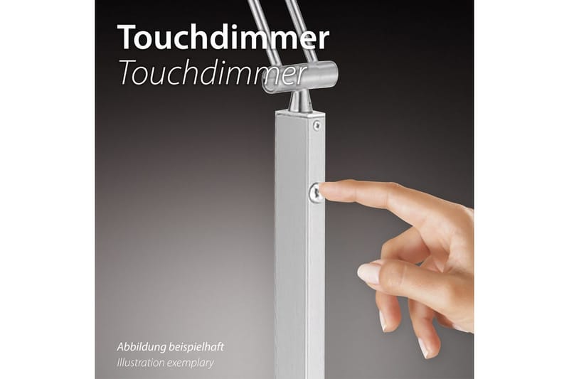 Bordlampe Ritus - 10x28,5x28,5 cm - Belysning - Lamper & indendørsbelysning - Sengelampe - Sengelampe bord
