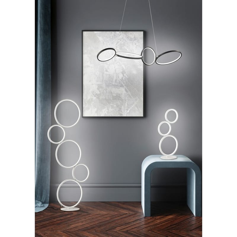 Bordlampe Rondo - Mat hvid - Belysning - Lamper & indendørsbelysning - Sengelampe - Sengelampe bord