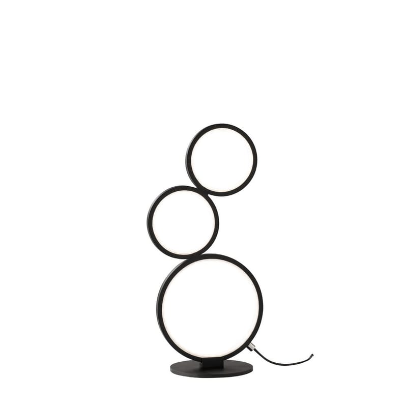 Bordlampe Rondo - Mat sort - Belysning - Lamper & indendørsbelysning - Sengelampe - Sengelampe bord