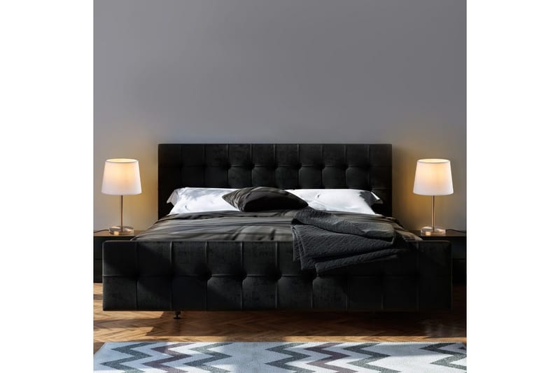 Bordlampe sæt (2 dele) Jaspal Antik / Hvid - Antik / Hvid - Belysning - Lamper & indendørsbelysning - Sengelampe - Sengelampe bord