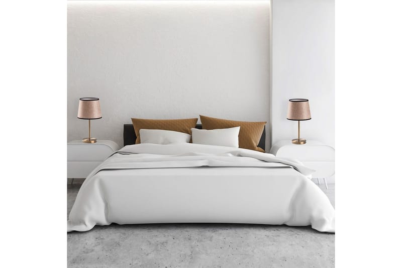 Bordlampe sæt (2 dele) Jaspal Antik / Sort - Antik / Sort - Belysning - Lamper & indendørsbelysning - Sengelampe - Sengelampe bord