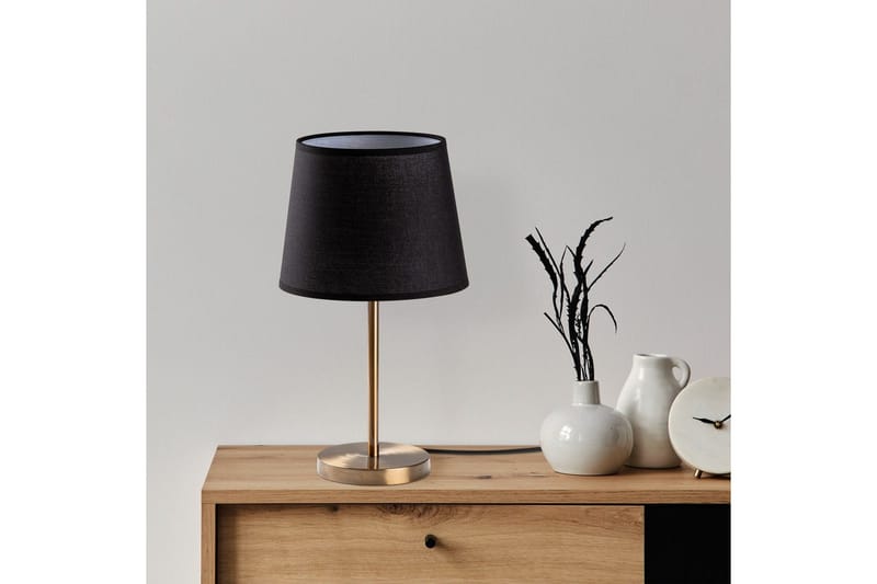 Bordlampe sæt (2 dele) Jaspal Mørk Antik - Mørk Antik - Belysning - Lamper & indendørsbelysning - Sengelampe - Sengelampe bord