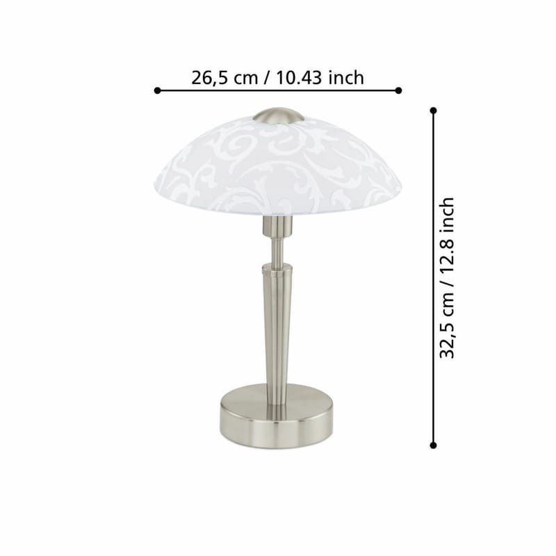 Bordlampe Solo med touch - 26,5 cm - Belysning - Lamper & indendørsbelysning - Sengelampe - Sengelampe bord