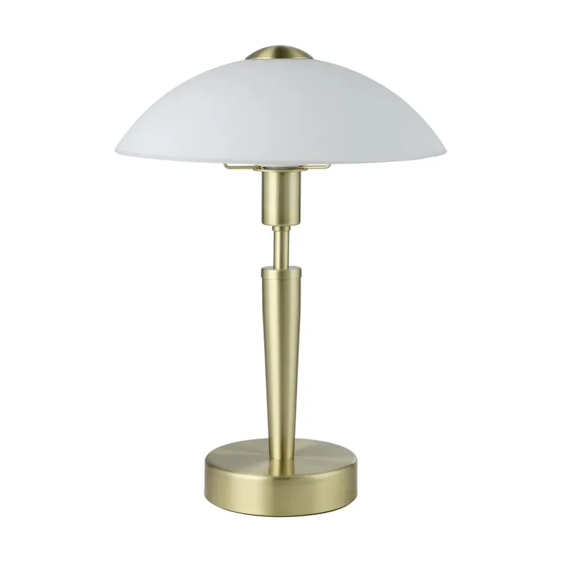 Bordlampe Solo med touch - Mat messing - Belysning - Lamper & indendørsbelysning - Sengelampe - Sengelampe bord