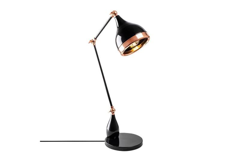 Bordlampe Sood Sort / Kobber, Bronze/Sort