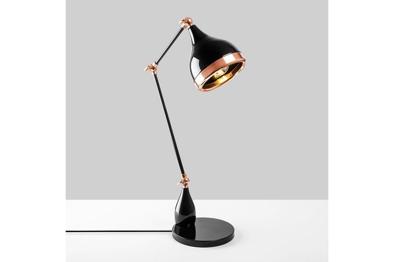 Bordlampe Sood Sort / Kobber - Bronze/Sort - Belysning - Lamper & indendørsbelysning - Sengelampe - Sengelampe bord