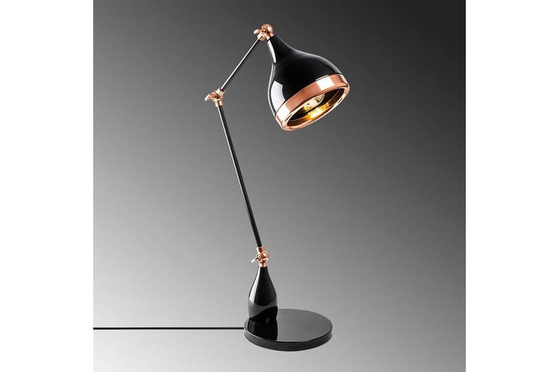 Bordlampe Sood Sort / Kobber - Bronze/Sort - Belysning - Lamper & indendørsbelysning - Sengelampe - Sengelampe bord