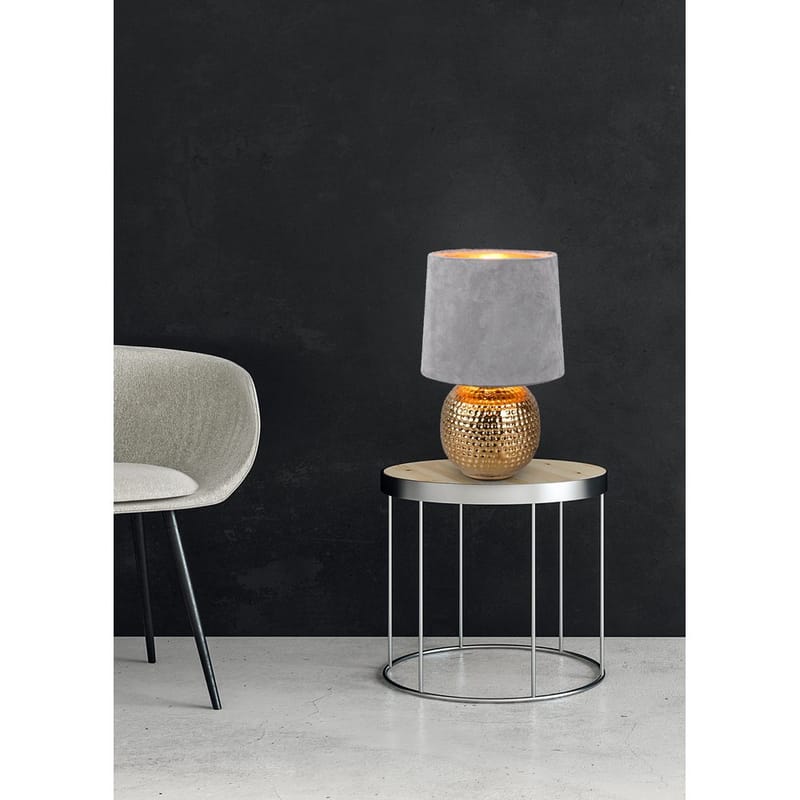 Bordlampe Sophia - Grå - Belysning - Lamper & indendørsbelysning - Sengelampe - Sengelampe bord