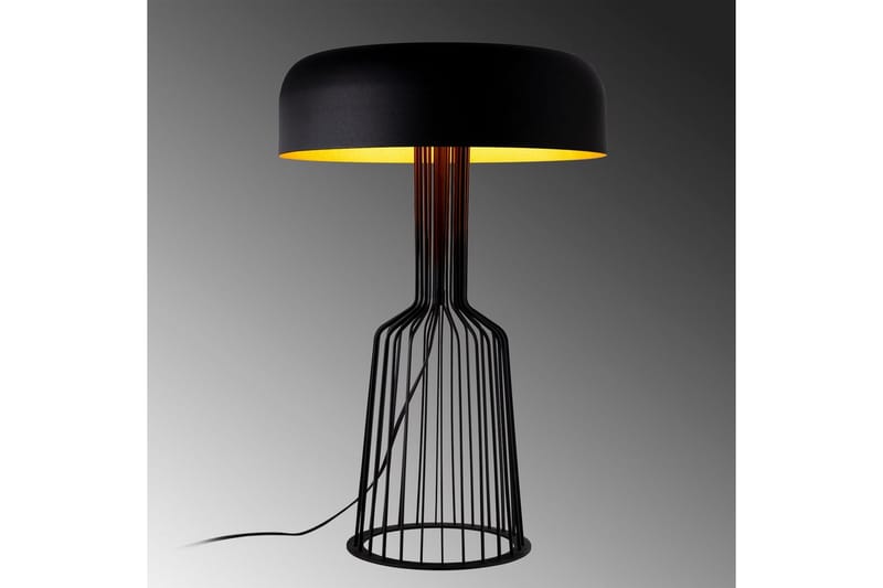 Bordlampe Sourab Embedrant Black / Rany - Guld/Sort - Belysning - Lamper & indendørsbelysning - Sengelampe - Sengelampe bord