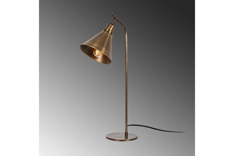 Bordlampe Sugana Flix Vintage - Kobber - Belysning - Lamper & indendørsbelysning - Sengelampe - Sengelampe bord