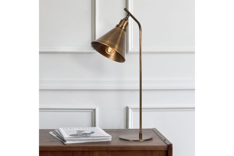 Bordlampe Sugana Flix Vintage - Kobber - Belysning - Lamper & indendørsbelysning - Sengelampe - Sengelampe bord