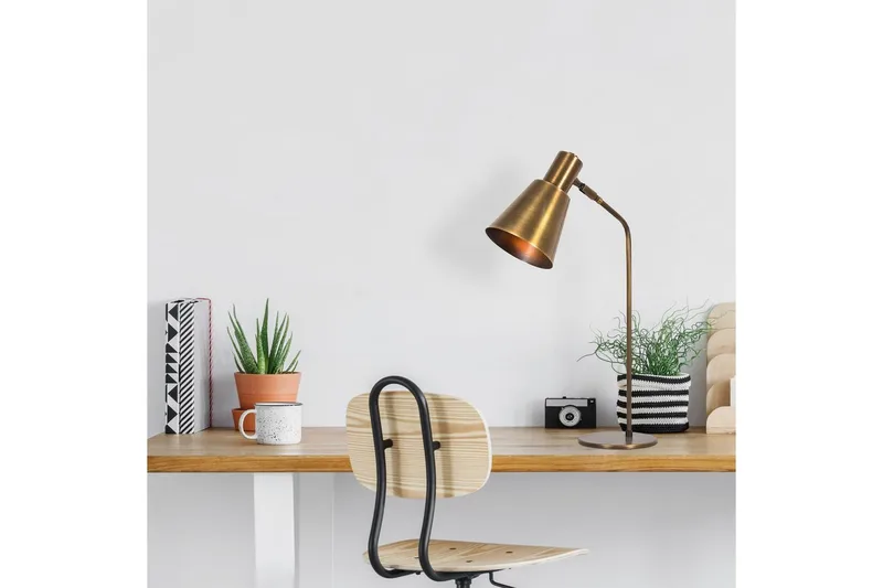 Bordlampe Sugana Giuseppe Vintage - Kobber - Belysning - Lamper & indendørsbelysning - Sengelampe - Sengelampe bord