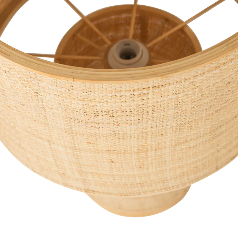 Bordlampe Syro 42 cm - Natur - Belysning - Lamper & indendørsbelysning - Sengelampe - Sengelampe bord