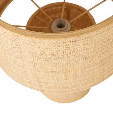 Bordlampe Syro 42 cm - Natur - Belysning - Lamper & indendørsbelysning - Sengelampe - Sengelampe bord