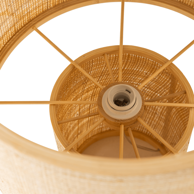 Bordlampe Syro 42 cm - Natur - Belysning - Lamper & indendørsbelysning - Sengelampe - Sengelampe bord