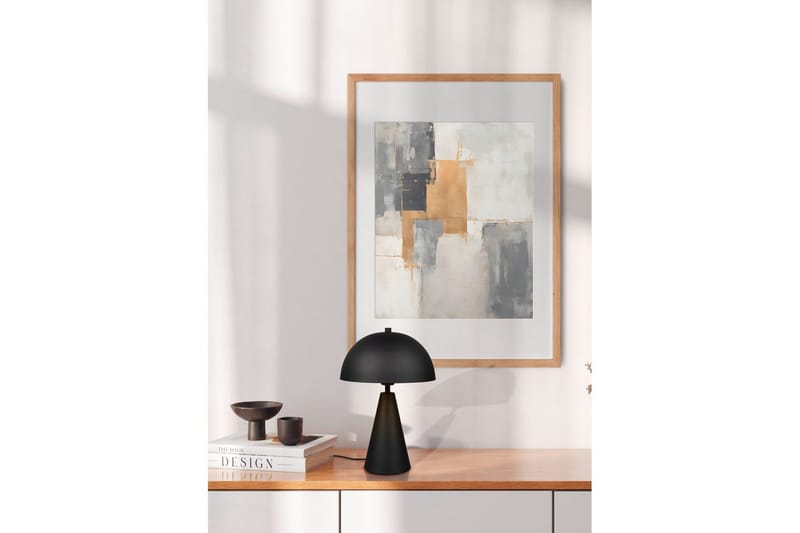 Bordlampe TRIO Alfie Matsort - Matsort - Belysning - Lamper & indendørsbelysning - Sengelampe - Sengelampe bord