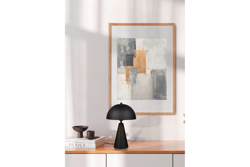 Bordlampe TRIO Alfie Matsort - Matsort - Belysning - Lamper & indendørsbelysning - Sengelampe - Sengelampe bord