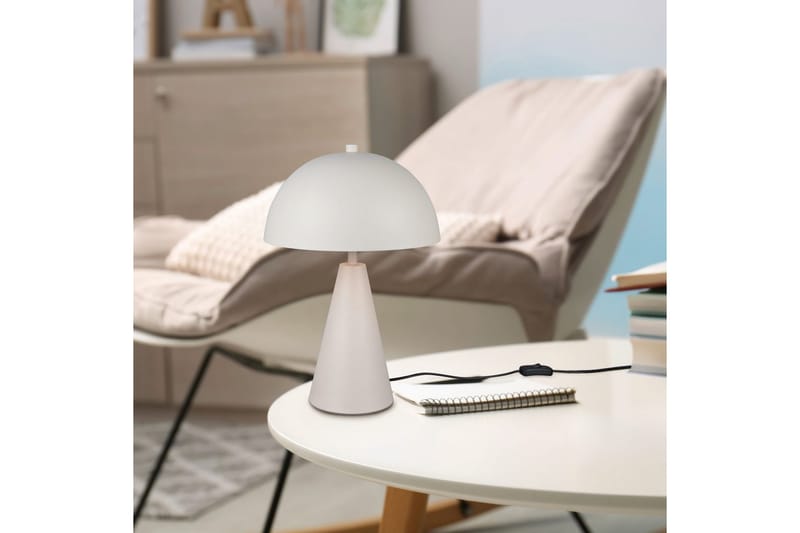 Bordlampe TRIO Alfie Varm grå - Varm grå - Belysning - Lamper & indendørsbelysning - Sengelampe - Sengelampe bord