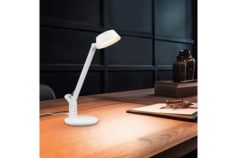 Bordlampe TRIO Ava Mat hvid - Mat hvid - Belysning - Lamper & indendørsbelysning - Sengelampe - Sengelampe bord