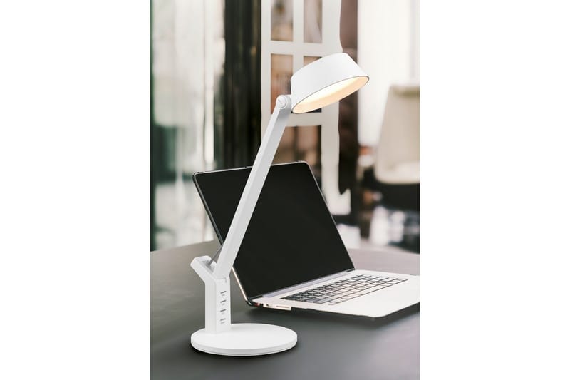 Bordlampe TRIO Ava Mat hvid - Mat hvid - Belysning - Lamper & indendørsbelysning - Sengelampe - Sengelampe bord