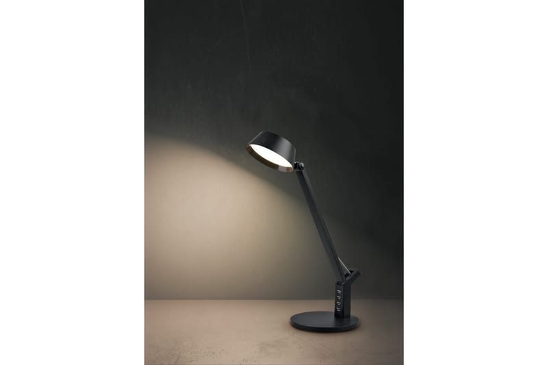 Bordlampe TRIO Ava Matsort - Matsort - Belysning - Lamper & indendørsbelysning - Sengelampe - Sengelampe bord