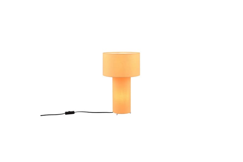 Bordlampe TRIO Bale Gul - Gul - Belysning - Lamper & indendørsbelysning - Sengelampe - Sengelampe bord