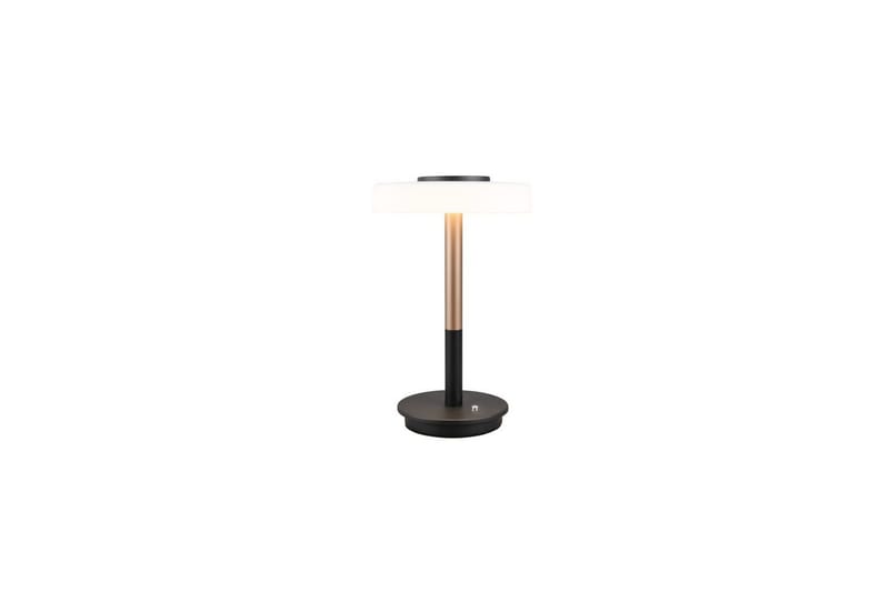 Bordlampe TRIO Celeste Mat sort/hvid/kaffebrun - Mat sort/hvid/kaffebrun - Belysning - Lamper & indendørsbelysning - Sengelampe - Sengelampe bord